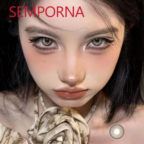 B-SEMPORNA BROWN COLOR CONTACT LENSES  (2PCS/PAIR)