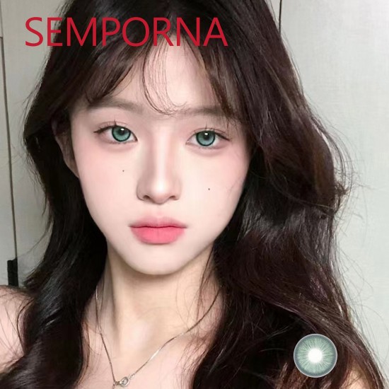 B-SEMPORNA GREEN COLOR CONTACT LENSES  (2PCS/PAIR)