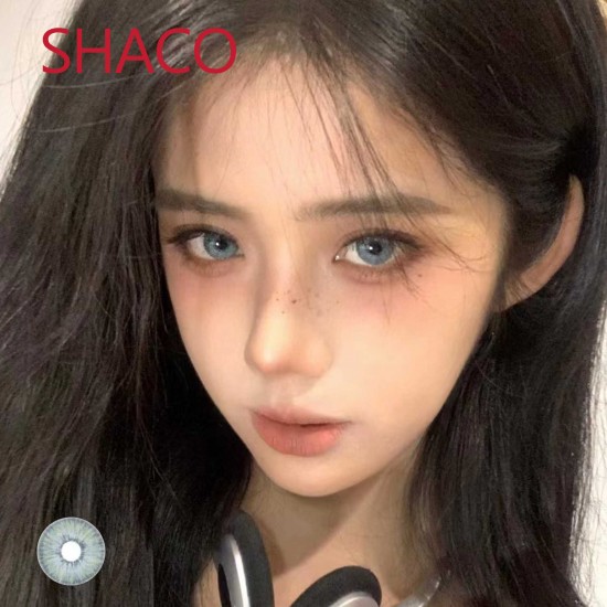 B-SHACO BLUE COLOR SOFT CONTACT LENS (2PCS/PAIR)