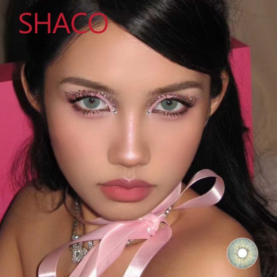 B-SHACO GREEN COLOR SOFT CONTACT LENS (2PCS/PAIR)