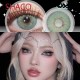 B-SHACO GREEN COLOR SOFT CONTACT LENS (2PCS/PAIR)