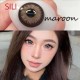 B-SILI MAROON COLOR SOFT CONTACT LENS (2PCS/PAIR)