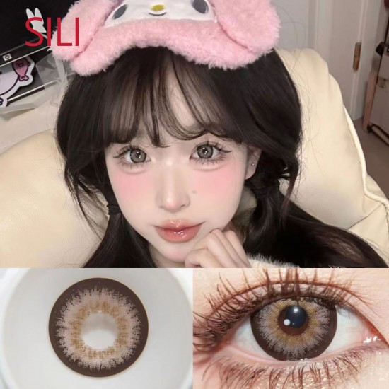 B-SILI MAROON COLOR SOFT CONTACT LENS (2PCS/PAIR)