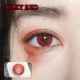 B-SILKY RED COSPLAY COLOR CONTACT LENS  (2PCS/PAIR)