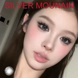 B-SILVER MOUNTAIN GRAY COLOR SOFT CONTACT LENS (2PCS/PAIR)