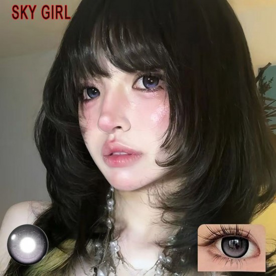 B-SKY GIRL VIOLET COLOR SOFT CONTACT LENS (2PCS/PAIR)