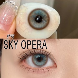 A-SKY OPERA GRAY COLOR SOFT CONTACT LENS (2PCS/PAIR)