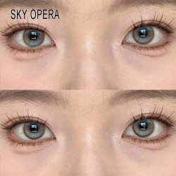 A-SKY OPERA BLUEGRAY COLOR SOFT CONTACT LENS (2PCS/PAIR)
