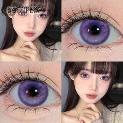 A-SKY OPERA VIOLET COLOR SOFT CONTACT LENS (2PCS/PAIR)