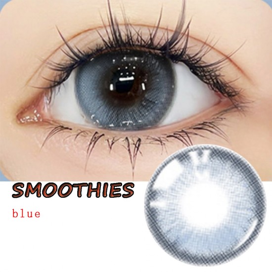 B-SMOOTHIES BLUE COLOR CONTACT LENS (2PCS/PAIR) B-SMOOTHIES BLUE COLOR CONTACT LENS (2PCS/PAIR)