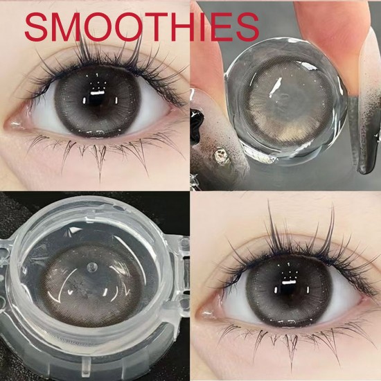 B-SMOOTHIES GRAY COLOR CONTACT LENS  (2PCS/PAIR)