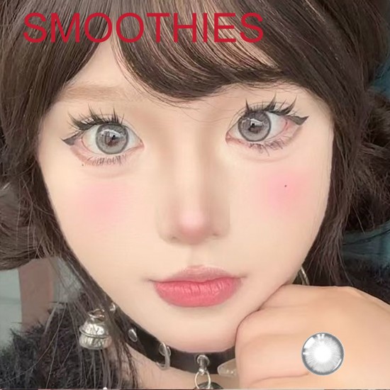 B-SMOOTHIES GRAY COLOR CONTACT LENS  (2PCS/PAIR)