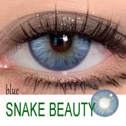 B-SNAKE BEAUTY BLUE COLOR SOFT CONTACT LENS (2PCS/PAIR)