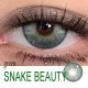 B-SNAKE BEAUTY GREEN COLOR SOFT CONTACT LENS (2PCS/PAIR)