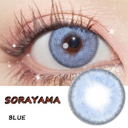 B-SORAYAMA BLUE COLOR CONTACT LENS (2PCS/PAIR)