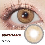 B-SORAYAMA BROWN COLOR CONTACT LENS (2PCS/PAIR)