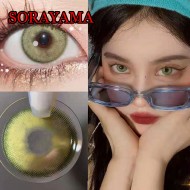 B-SORAYAMA GREEN COLOR CONTACT LENS (2PCS/PAIR)