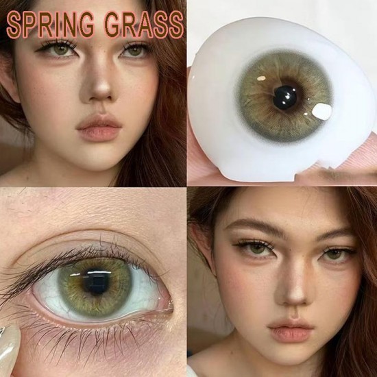 B-SPRING GRASS GREEN COLOR CONTACT LENS (2PCS/PAIR)