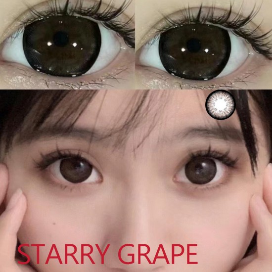 B-STARRY GRAPE COLOR SOFT CONTACT LENS (2PCS/PAIR) B-STARRY GRAPE COLOR SOFT CONTACT LENS (2PCS/PAIR)