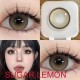 B-SUGAR LEMON BROWN COLOR SOFT CONTACT LENS (2PCS/PAIR)