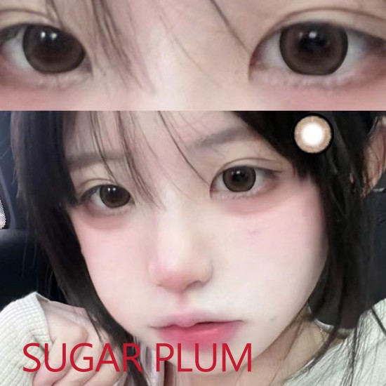 B-SUGAR PLUM COLOR SOFT CONTACT LENS (2PCS/PAIR)