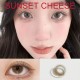 B-SUNSET CHEEZE BROWN COLOR SOFT CONTACT LENS (2PCS/PAIR) B-SUNSET CHEEZE BROWN COLOR SOFT CONTACT LENS (2PCS/PAIR)