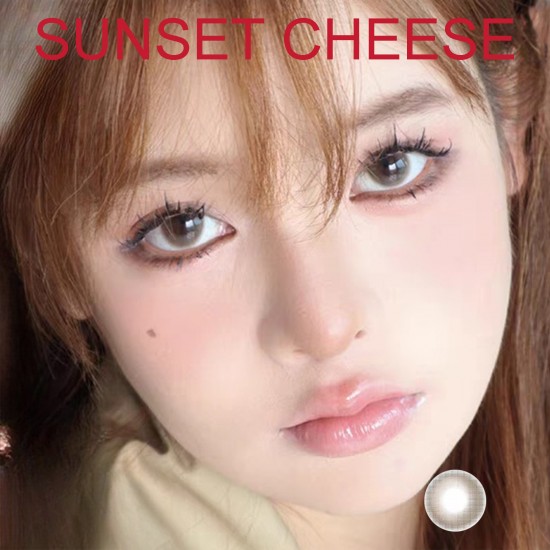 B-SUNSET CHEEZE BROWN COLOR SOFT CONTACT LENS (2PCS/PAIR) B-SUNSET CHEEZE BROWN COLOR SOFT CONTACT LENS (2PCS/PAIR)