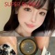 B-SUPER BUBBLE BROWN COLOR SOFT CONTACT LENS (2PCS/PAIR)