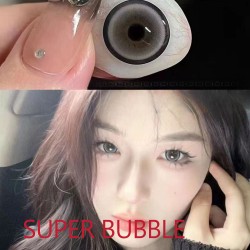 B-SUPER BUBBLE GRAY COLOR SOFT CONTACT LENS (2PCS/PAIR)