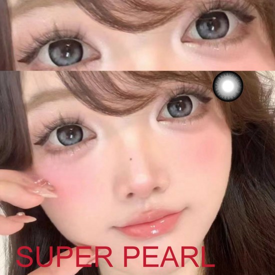 B-SUPER PEARL BLACK COLOR SOFT CONTACT LENS (2PCS/PAIR)