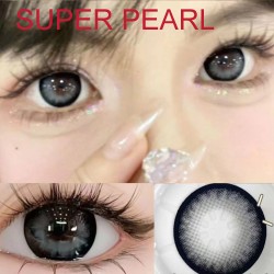 B-SUPER PEARL BLACK COLOR SOFT CONTACT LENS (2PCS/PAIR)