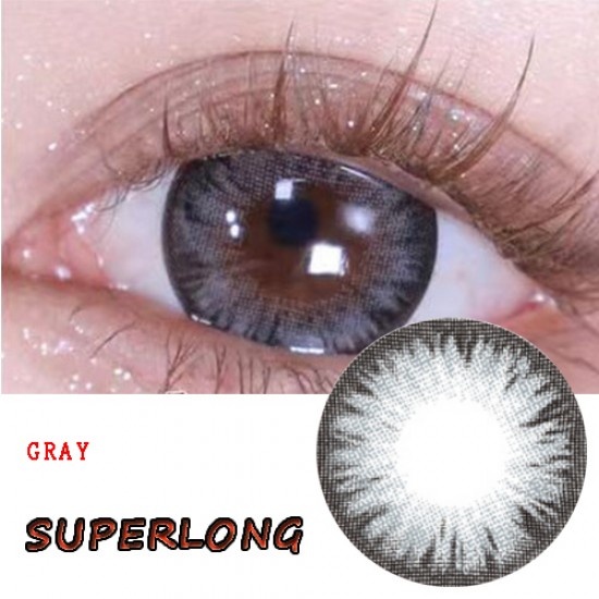 B-SUPERLONG GRAY COLOR SOFT CONTACT LENS (2PCS/PAIR)