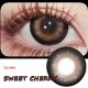B-SWEET CHERRY BROWN COLOR SOFT CONTACT LENS (2PCS/PAIR) B-SWEET CHERRY BROWN COLOR SOFT CONTACT LENS (2PCS/PAIR)