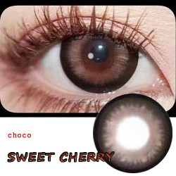 B-SWEET CHERRY CHOCO COLOR SOFT CONTACT LENS (2PCS/PAIR)