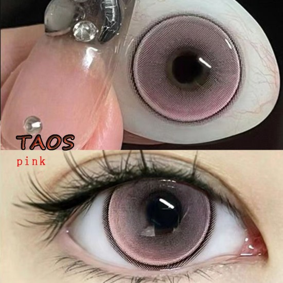 B-TAOS PINK COLOR SOFT CONTACT LENS (2PCS/PAIR) B-TAOS PINK COLOR SOFT CONTACT LENS (2PCS/PAIR)