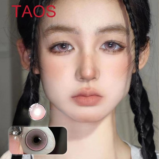 B-TAOS PINK COLOR SOFT CONTACT LENS (2PCS/PAIR) B-TAOS PINK COLOR SOFT CONTACT LENS (2PCS/PAIR)
