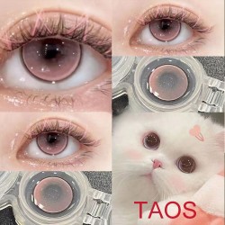 B-TAOS PINK COLOR SOFT CONTACT LENS (2PCS/PAIR)
