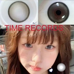 B-TIME RECORDS GRAY COLOR SOFT CONTACT LENS (2PCS/PAIR)