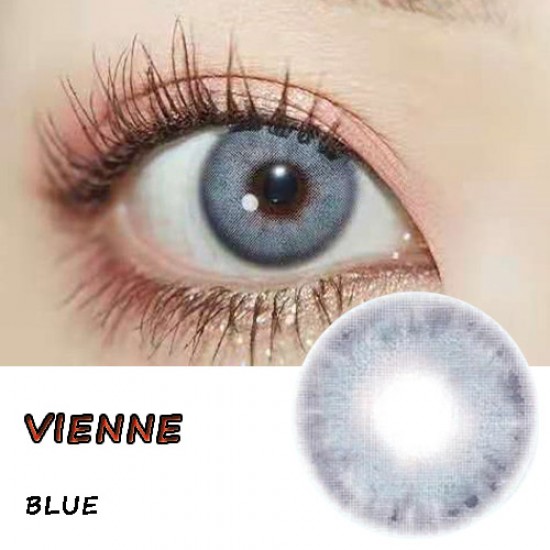 B-VIENNE BLUE COLOR SOFT CONTACT LENS (2PCS/PAIR) B-VIENNE BLUE COLOR SOFT CONTACT LENS (2PCS/PAIR)