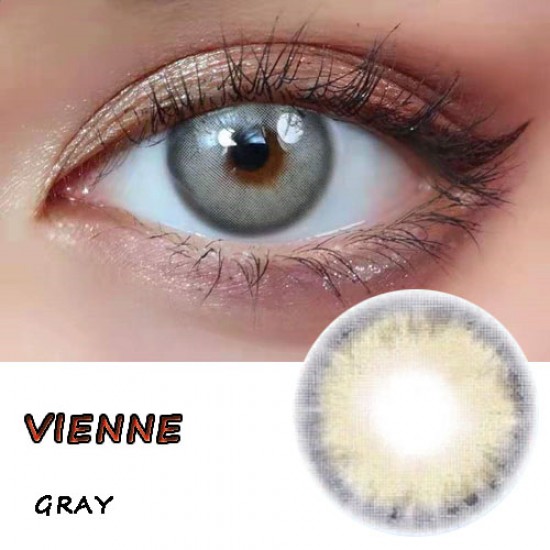 B-VIENNE GRAY COLOR SOFT CONTACT LENS (2PCS/PAIR)