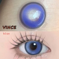 A-VINCE BLUE COLOR SOFT CONTACT LENS (2PCS/PAIR)