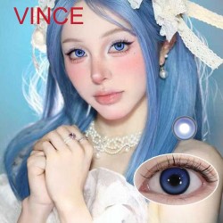 A-VINCE BLUE COLOR SOFT CONTACT LENS (2PCS/PAIR)