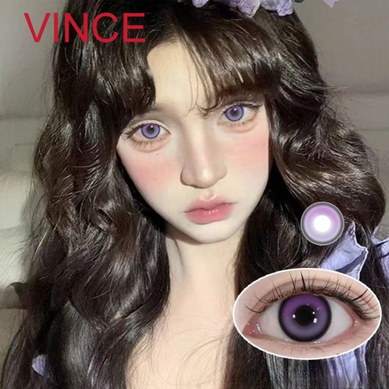 A-VINCE BLUE COLOR SOFT CONTACT LENS (2PCS/PAIR) A-VINCE BLUE COLOR SOFT CONTACT LENS (2PCS/PAIR)