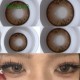 B-WASTELAND BROWN COLOR SOFT CONTACT LENS (2PCS/PAIR)