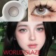 B-WORLD GLAZE GRAY COLOR SOFT CONTACT LENS (2PCS/PAIR)