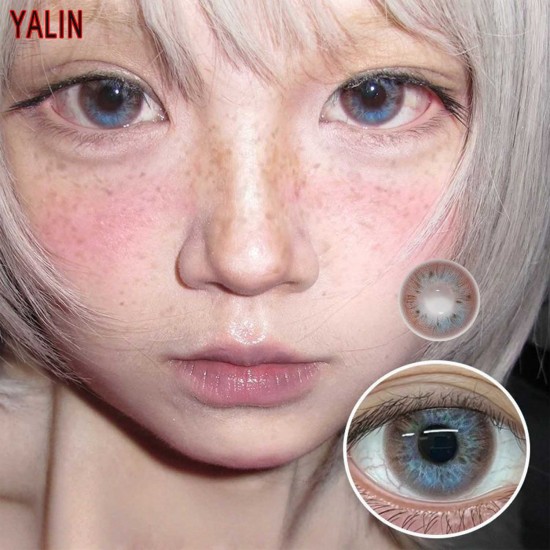 B-YALIN BLUE COLOR CONTACT LENS (2PCS/PAIR)