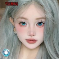 B-YOUMING BLUE COLOR SOFT CONTACT LENS (2PCS/PAIR)