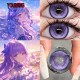 B-YOUMING VIOLET COLOR SOFT CONTACT LENS (2PCS/PAIR)