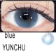 B-YUCHU BLUE COLOR CONTACT LENS (2PCS/PAIR)