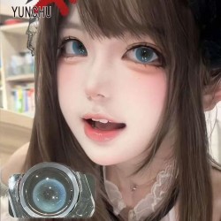B-YUNCHU BLUE COLOR CONTACT LENS (2PCS/PAIR)
